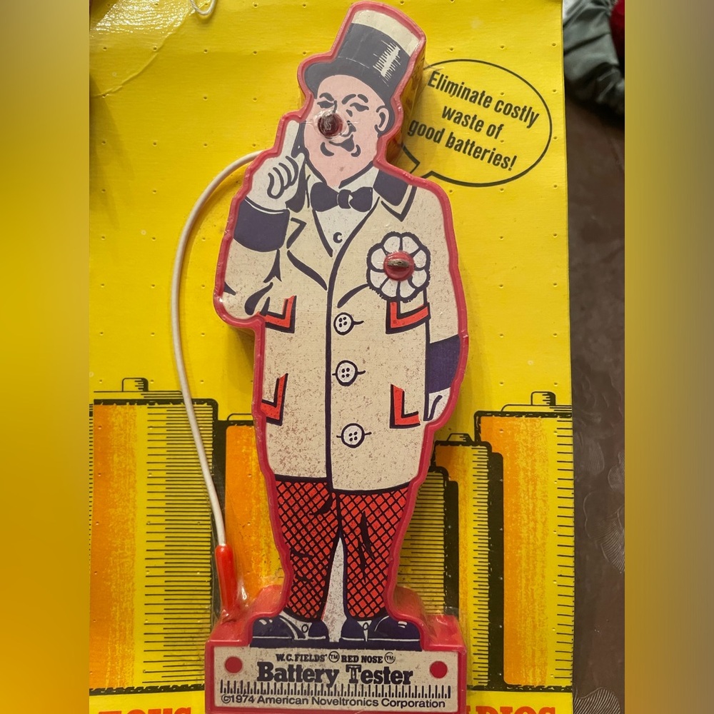 W.C.Fields Battery tester